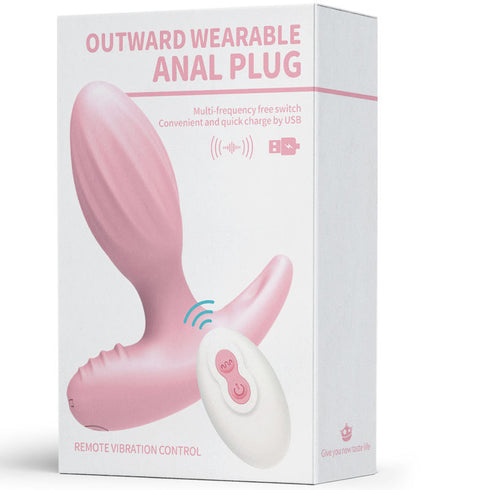 SHYTOY Vibrating Anal Plug with Remote