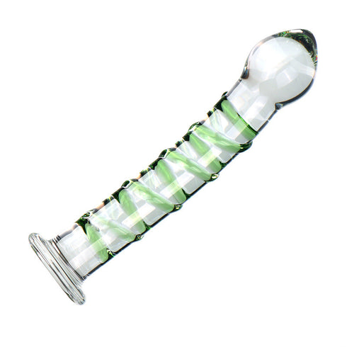 Pixies Cheerleader Glass Dildo