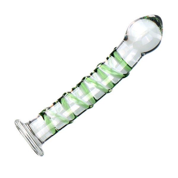 Pixies Cheerleader Glass Dildo