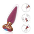 Double Layered Vibrating Butt Plug with Remote
