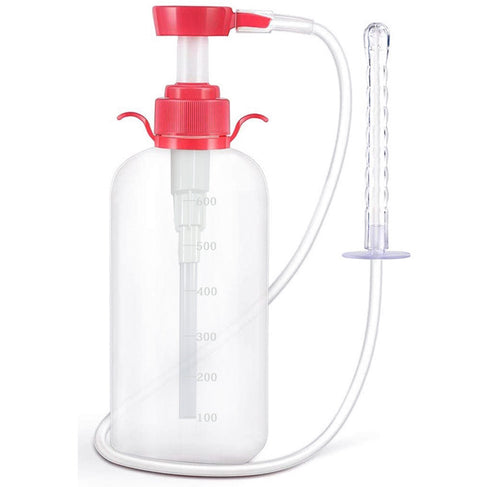 Auri Yumi Pump Bottle Anal Douche Kit - Easy Intimate Cleansing