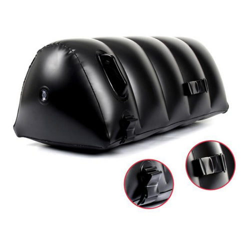 TOUGHAGE Inflatable Restraining Sex Cushion with handles (Free Electric Air Pump)