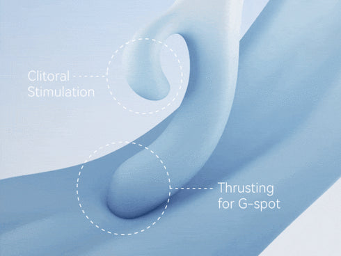 Osuga Osurging™ Thrusting Rabbit-Vibrator