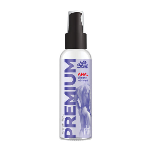 Wet Stuff Premium - Anal Silicone Lubricant 110G Pump