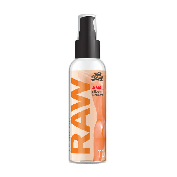 Wet Stuff RAW - Anal Silicone Lubricant - 110G Pump