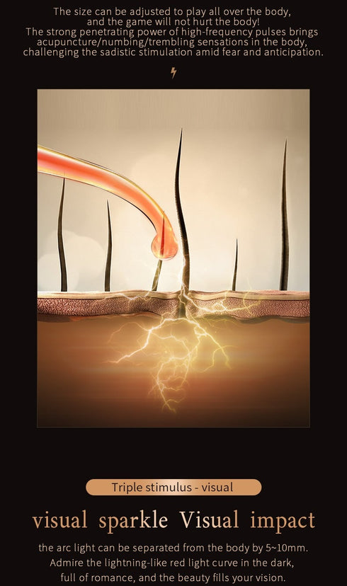 Roomfun Punishment Electric Buzzing Stimulation Wand