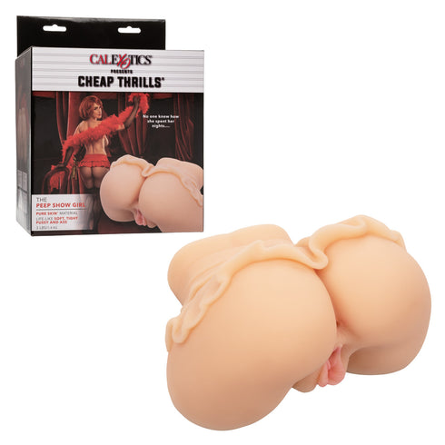 Cheap Thrills The Peep Show Girl Dual Entry Masturbator