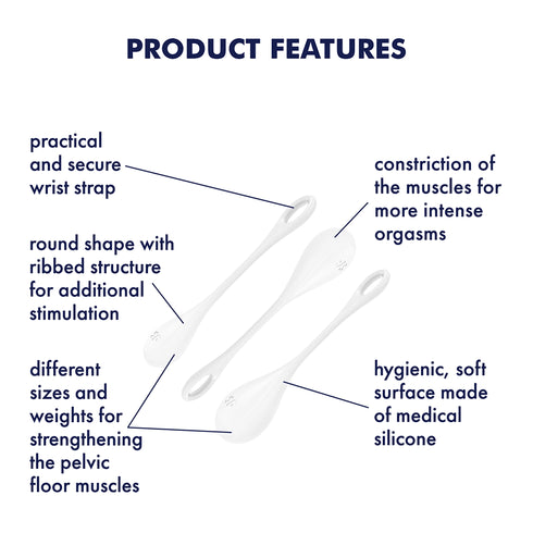 Satisfyer Yoni Power 1 Balls Training Set