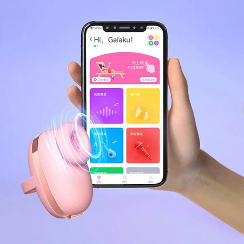 Galaku Magic Box Suction Vibrator with APP AI Control