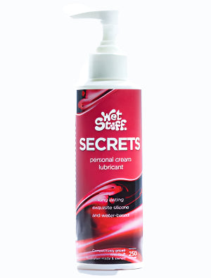 Wet Stuff SECRETS - Personal Cream Lubricant