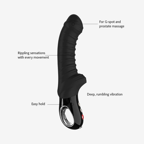 Fun Factory Tiger G5 G-Spot & Prostate Vibrator Black Line