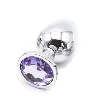 K-Range Butt Plug - Purple - Large - 10cm x 4cm