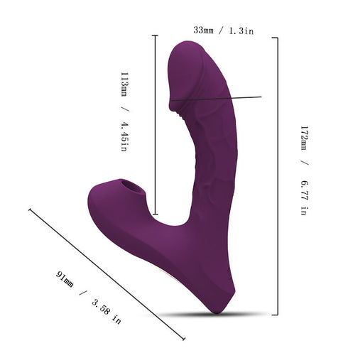 MOJOY Ultimate 2 Sucking Vibrator