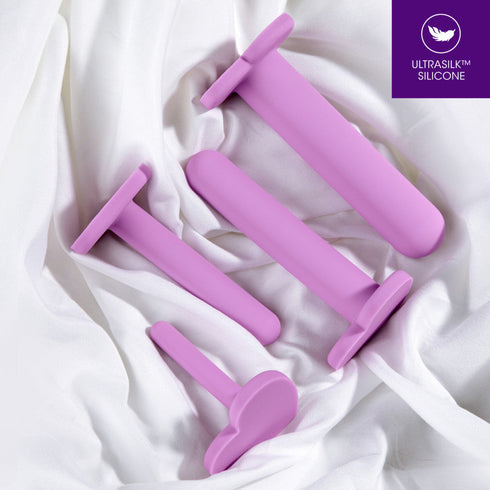 Wellness By Blush UltraSilk Progressive 4-Piece Dilator Kit