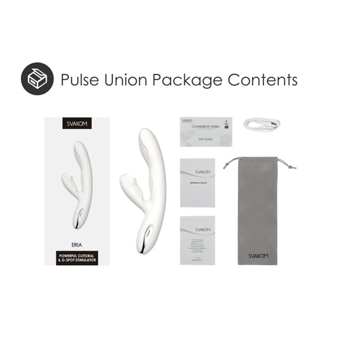 SVAKOM Eria Clit Sucking & G-Spot Rabbit Vibrator