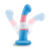 Avant - Pride P2 - True Blue Silicone Dildo - 6 Inch
