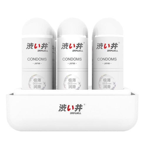 Drywell Capsule Condoms (9 Pack)