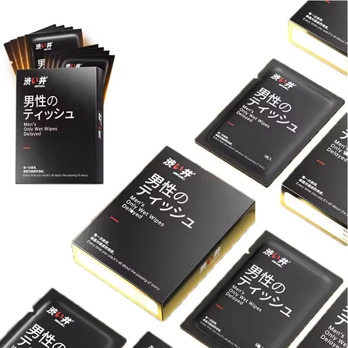 Drywell Men's Delay Wet Wipes (8 pc)