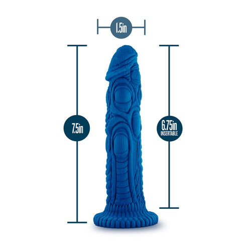 The Realm Draken By Blush 7.5 Inch Dildo With Suction Cup Base