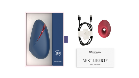 Womanizer Next Liberty - Compact 3D Pleasure Air Clitoral Stimulator