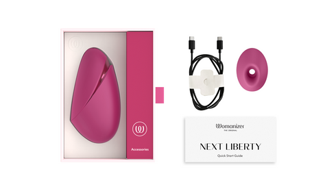 Womanizer Next Liberty - Compact 3D Pleasure Air Clitoral Stimulator
