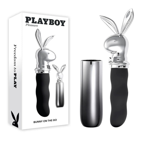 Playboy Pleasure Bunny On The Go Rechargeable Travel Vibrator