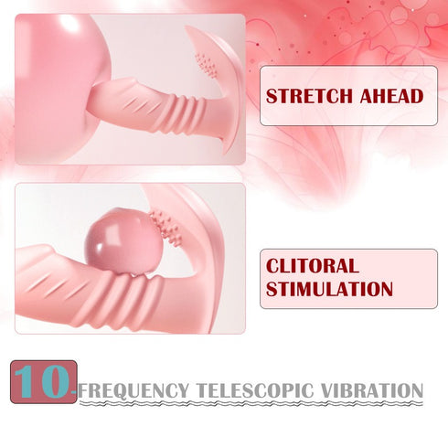 SHYTOY Wearable Thrusting Vibrator with Remote