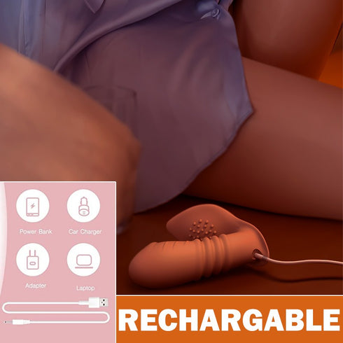SHYTOY Wearable Thrusting Vibrator with Remote