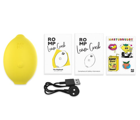 ROMP Lemon Crush Pleasure Air Clitoral Stimulator