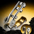 Champ Stainless Steel Dual Pinwheel Finger Roller