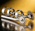 Champ Stainless Steel Dual Pinwheel Finger Roller