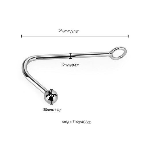 Champ Stainless Steel Anal Hook
