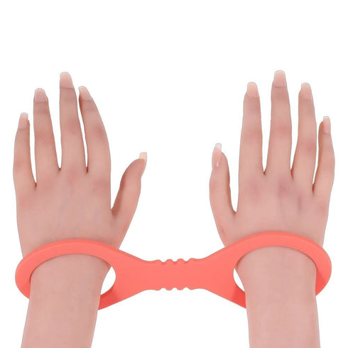 Sex And Mischief Peaches n Cream Silicone Cuffs