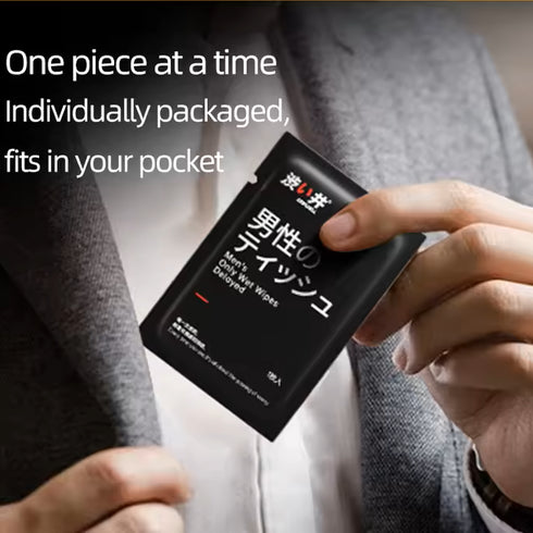 Drywell Men's Delay Wet Wipes (8 pc)