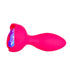 M'lady Light Up Rotating Silicone Rechargeable Anal Plug