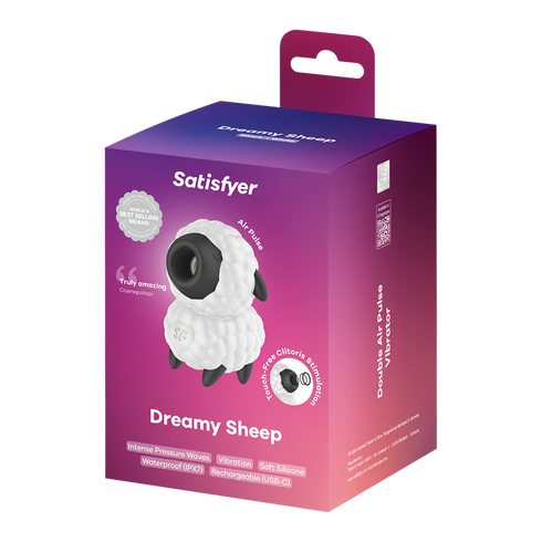Satisfyer Dreamy Sheep Air Pulse Clitoral Vibrator