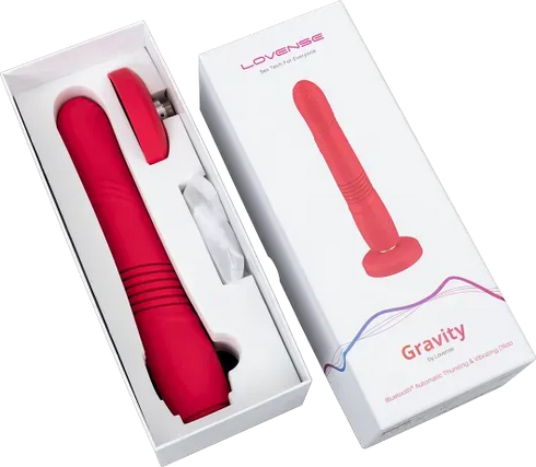 Lovense Gravity App Controlled Hands-free Dildo Vibrator
