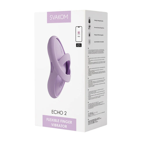 SVAKOM Echo 2 Flexible Finger Vibrator