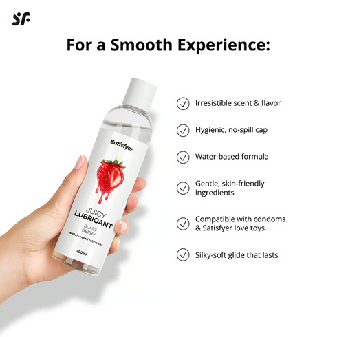 Satisfyer Juicy Lubricant Blast Berry - 300ml