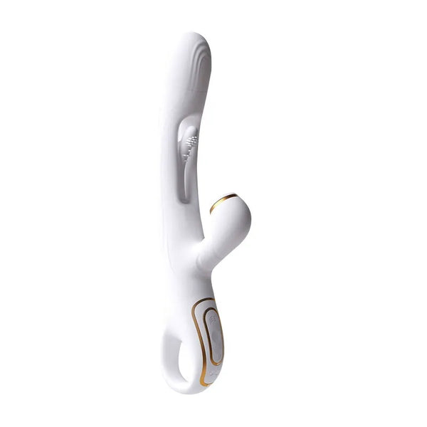 Princess Bloom Triple Stimulation Rabbit Vibrator With Internal Flapper