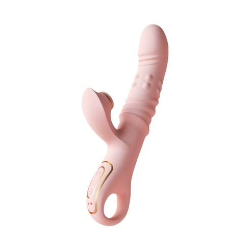 Princess Bloom Dual Pulse Thrusting Bead Heating Rabbit Vibrator