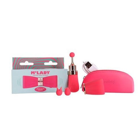 M'Lady Pinpoint Bow Tie Wand Clitoral Stimulator
