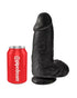 King Cock 9 Inch Chubby Dildo with Balls