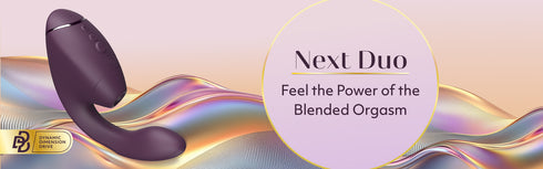 Womanizer Next Duo 3D G-Spot and Clitoral Suction Stimulator