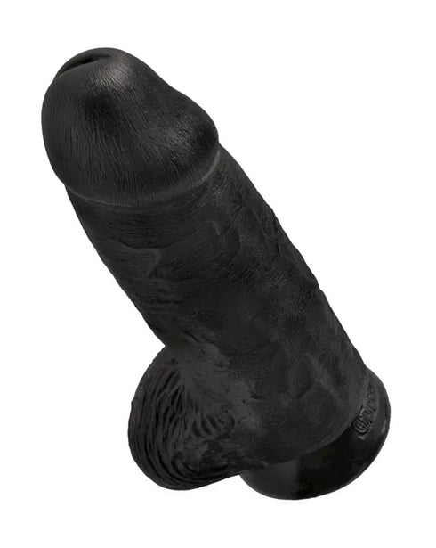 King Cock 9 Inch Chubby Dildo with Balls