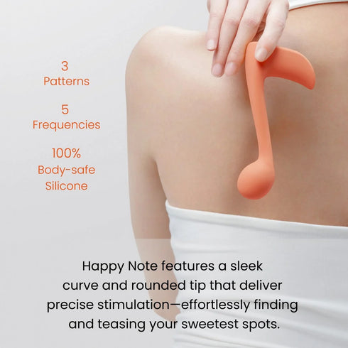 Osuga Happy Note Clitoral & G-Spot Vibrator