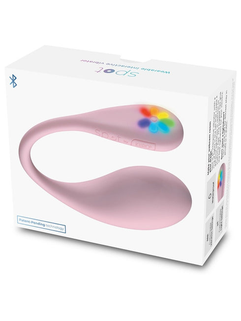 Spot Kiss Me Pink by Kiiroo - App Controlled Wearable Vibrator