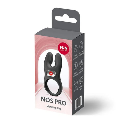 Fun Factory NOS PRO Rechargeable Couples Vibrating Cock Ring