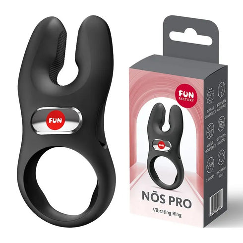 Fun Factory NOS PRO Rechargeable Couples Vibrating Cock Ring