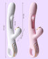 Princess Bloom Triple Stimulation Rabbit Vibrator With Internal Flapper